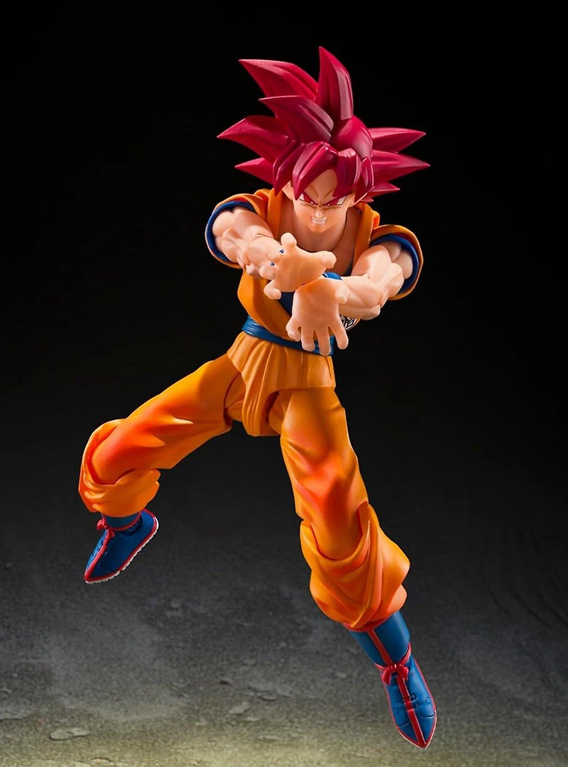 Dragon Ball Super S.H.Figuarts Super Saiyan God Goku (God Aura) Action Figure