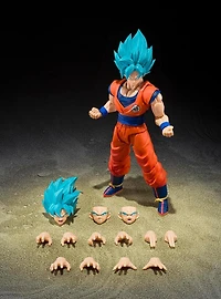 Bandai Namco Dragon Ball Super S.H.Figuarts Super Saiyan God Super Saiyan Goku (Blue Power Transcending Limits) Figure