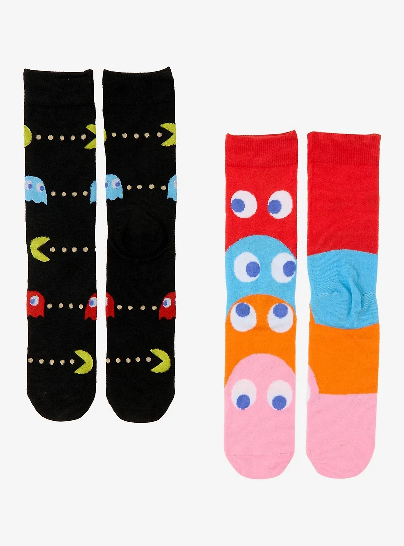Pac-Man Ghosts Crew Sock Set