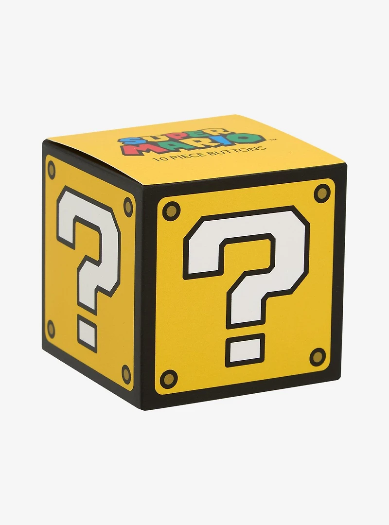 Nintendo Super Mario Button Pin Set