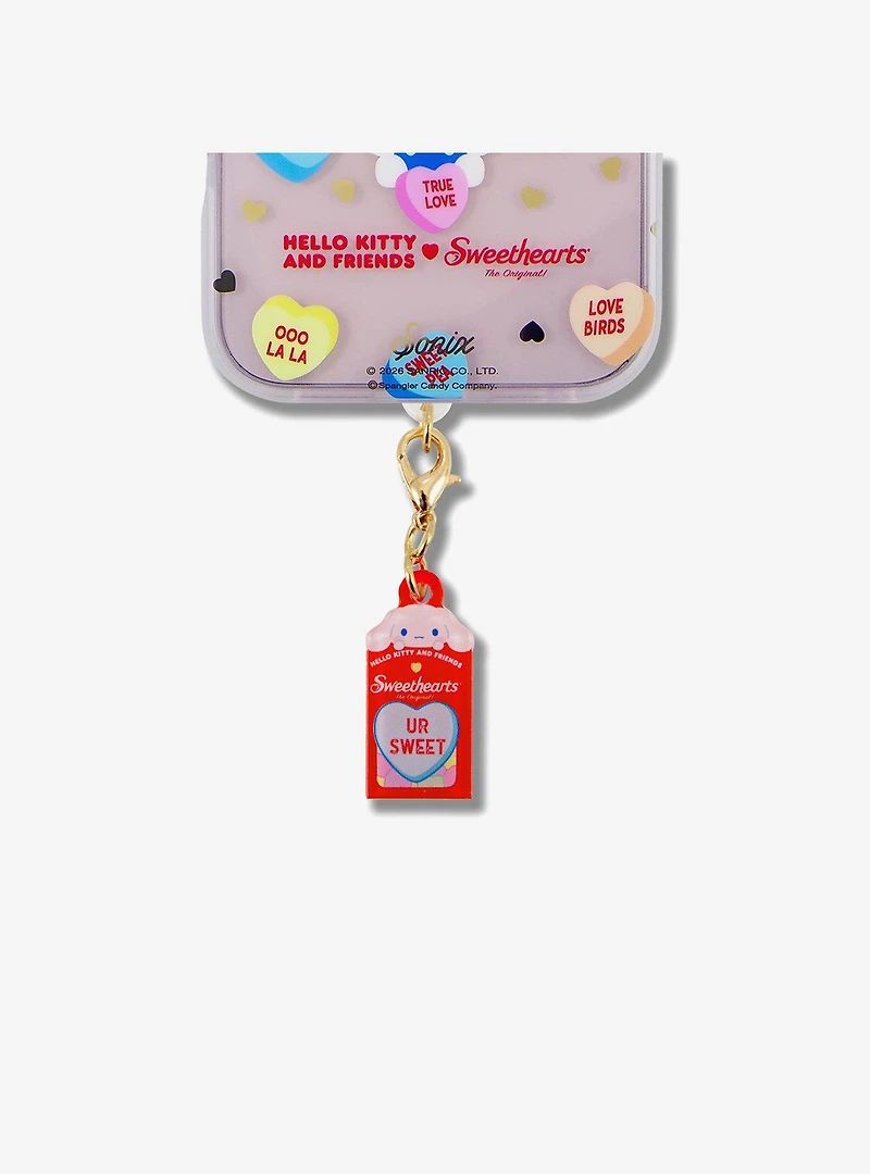 Sonix Sanrio x Sweethearts Charging Port Charms 3pk - Cinnamoroll, Pochacco, Pompom