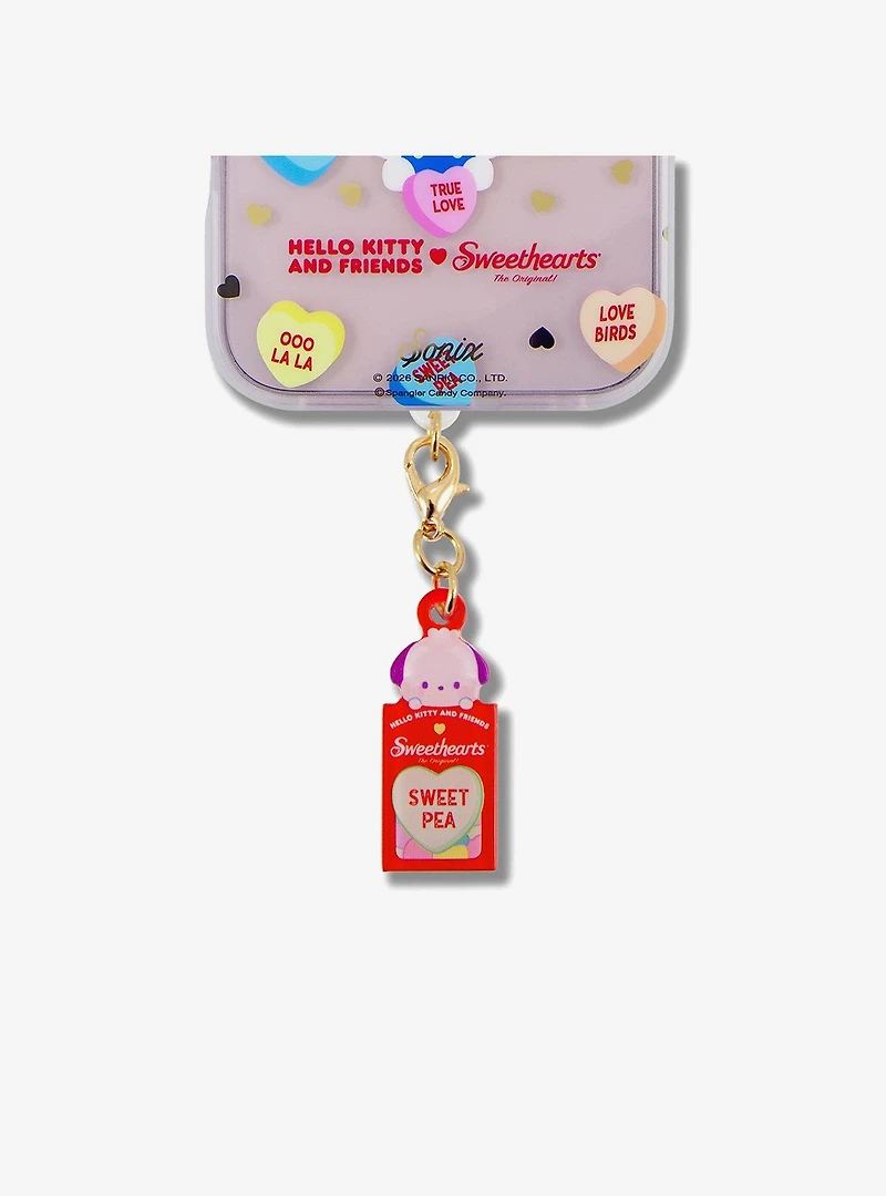 Sonix Sanrio x Sweethearts Charging Port Charms 3pk - Cinnamoroll, Pochacco, Pompom