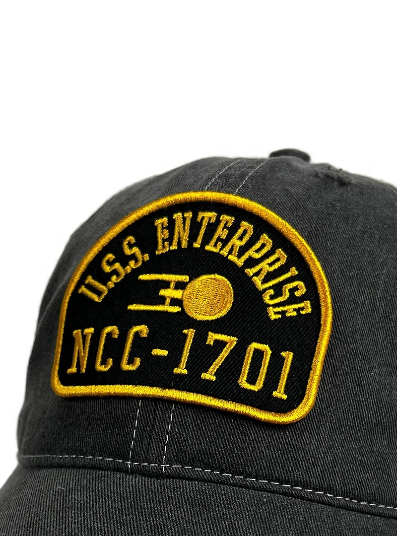 Star Trek TOS Enterprise Arch Vintage Trucker Cap