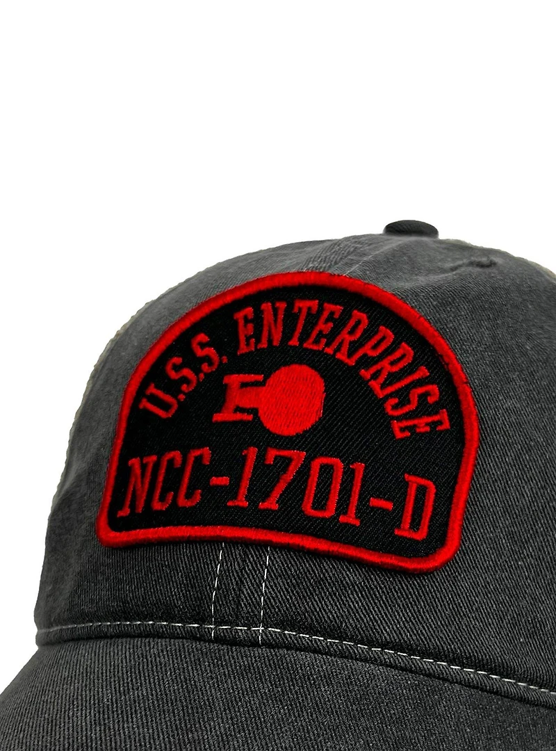 Star Trek Next Gen Enterprise Arch Vintage Trucker Cap