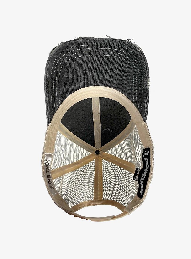 Star Trek Next Gen Enterprise Arch Vintage Trucker Cap