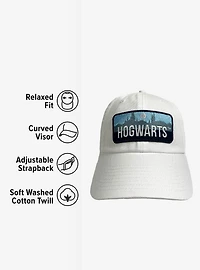 Harry Potter Hogwarts Scenic Patch Vintage Ball Cap