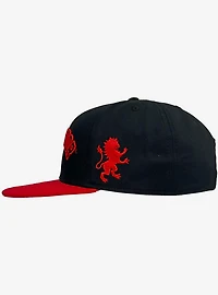 Harry Potter Gryffindor Arch Flat Brim Ball Cap