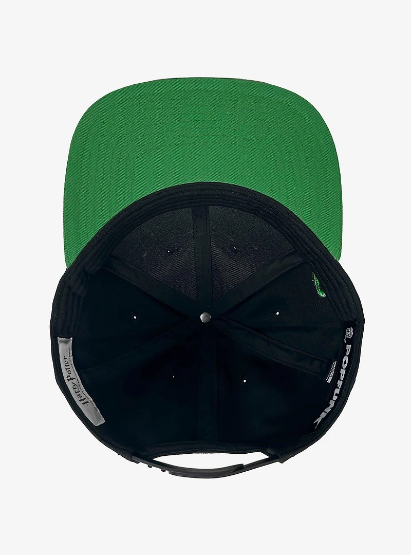 Harry Potter Slytherin Arch Flat Brim Ball Cap