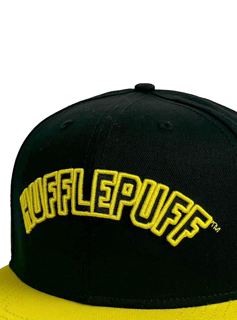 Harry Potter Hufflepuff Arch Flat Brim Ball Cap