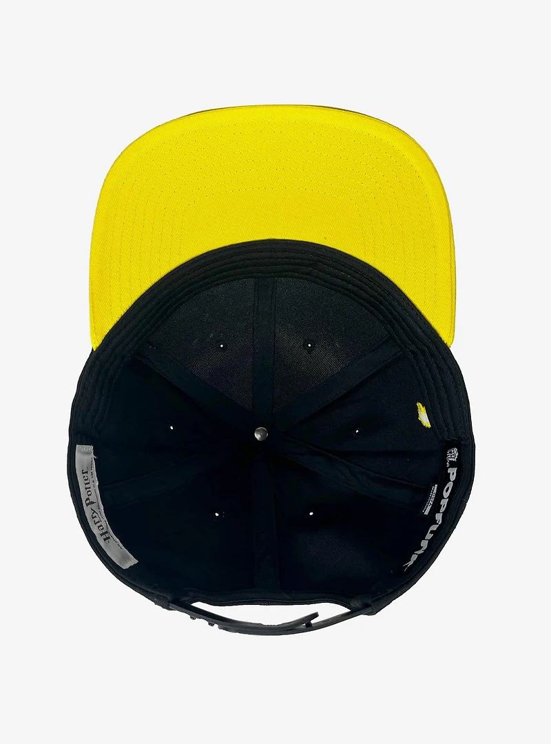 Harry Potter Hufflepuff Arch Flat Brim Ball Cap
