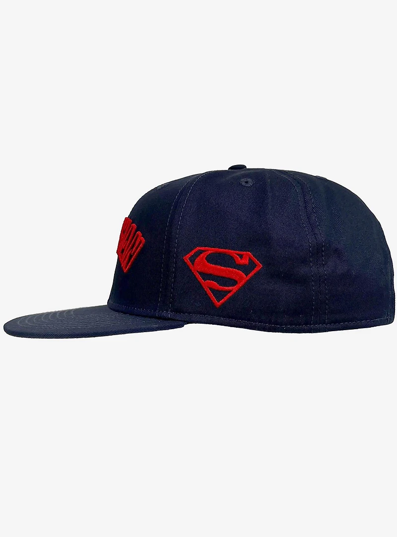 DC Comics Superman Arc Flat Brim Ball Cap