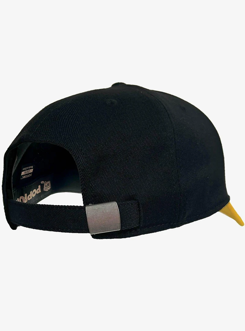 DC Comics Batman Tail 6 Panel Structured Strech Fit Ball Cap