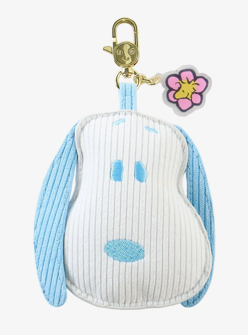 Whatever! Makes You Happy x Peanuts Sherbet Spring Snoopy Corduroy Blind Bag Coin Purse Bag Charm