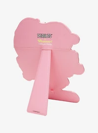 Whatever! Makes You Happy x Peanuts Floral Bow Snoopy Stand Keychain