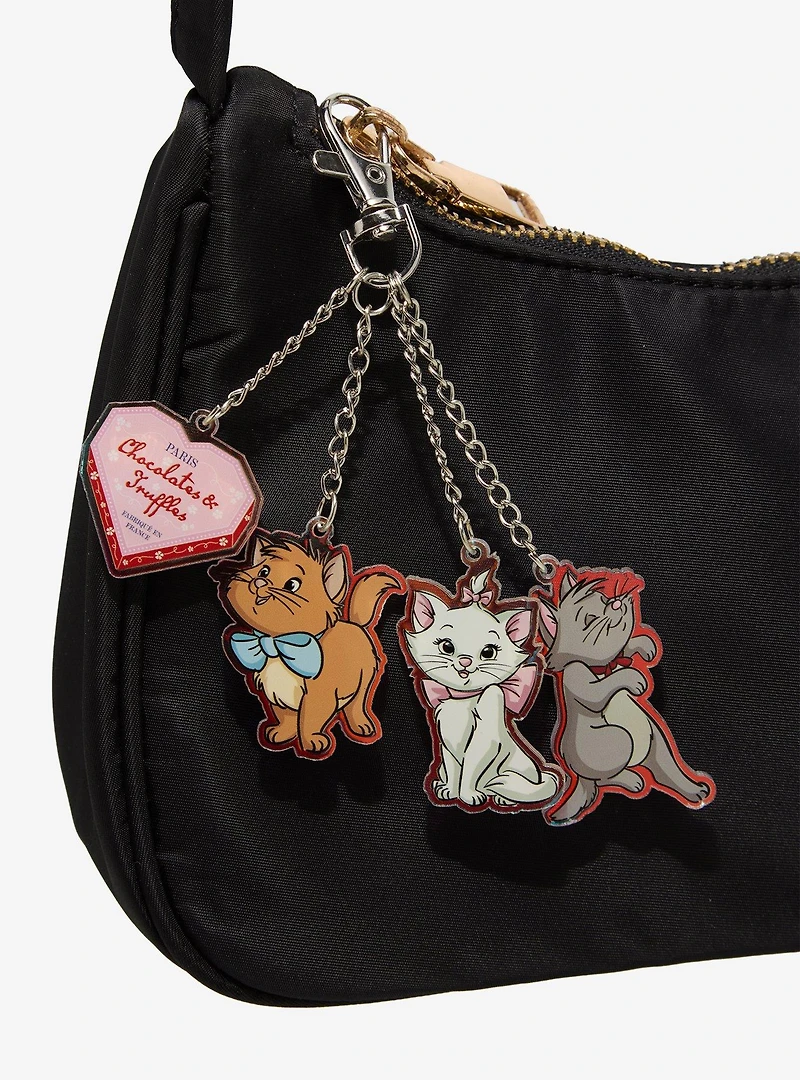 Disney The Aristocats Kittens Multi-Charm Acrylic Keychain