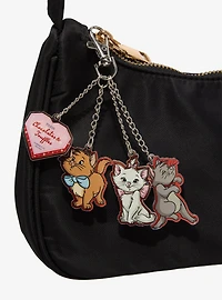 Disney The Aristocats Kittens Multi-Charm Acrylic Keychain