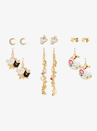 Sailor Moon Luna, Artemis, & Bunny Icons Earring Set - BoxLunch Exclusive