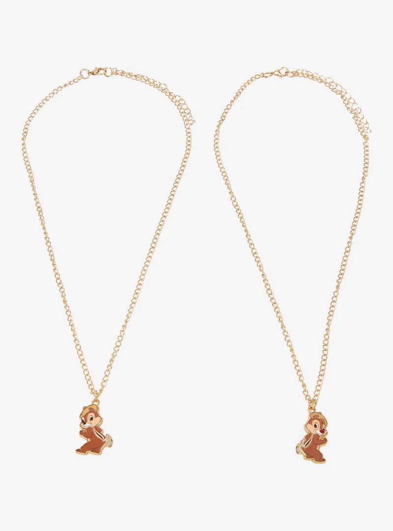 Disney Chip & Dale Bestie Magnetic Charm Necklace Set - BoxLunch Exclusive