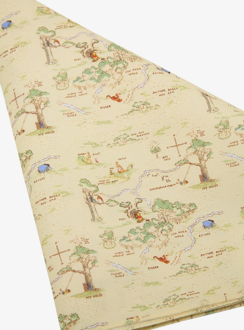 Disney Winnie the Pooh Hundred Acre Wood Map Bandana - BoxLunch Exclusive