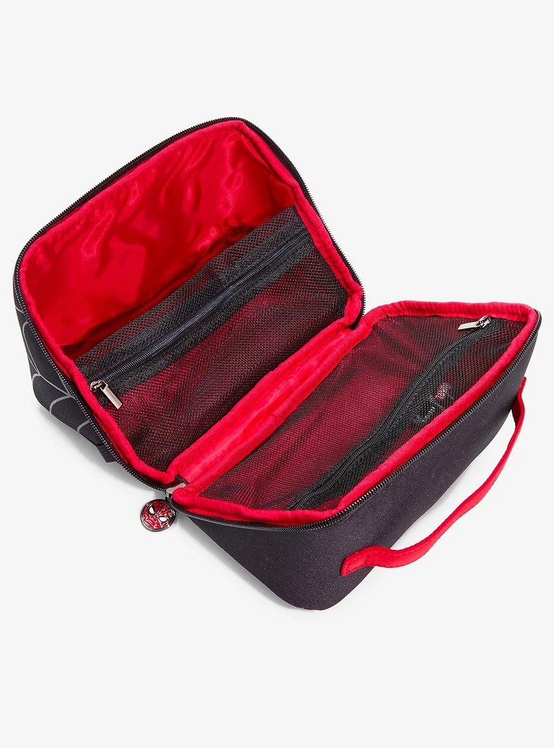 Marvel Spider-Man Mask Lay Flat Cosmetic Bag - BoxLunch Exclusive