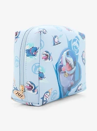 Marvel Rivals Jeff the Shark Allover Print Cosmetic Bag - BoxLunch Exclusive