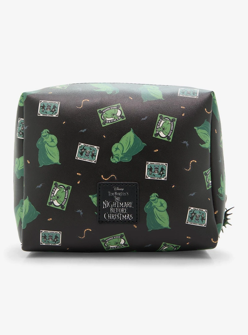 Disney The Nightmare Before Christmas Oogie Boogie Allover Print Cosmetic Bag - BoxLunch Exclusive