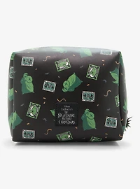 Disney The Nightmare Before Christmas Oogie Boogie Allover Print Cosmetic Bag - BoxLunch Exclusive