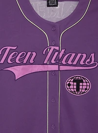 Teen Titans Starfire Women's Cropped Baseball Jersey — BoxLunch Exclusive