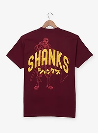 One Piece Red Haired Shanks T-Shirt - BoxLunch Exclusive