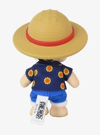 FigureKey One Piece Monkey D. Luffy (Dressrosa Arc) Plush Figure 4.5" H