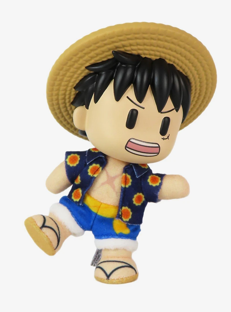 FigureKey One Piece Monkey D. Luffy (Dressrosa Arc) Plush Figure 4.5" H