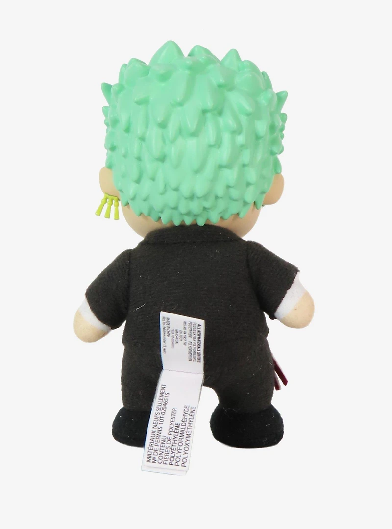 FigureKey One Piece Roronoa Zoro (Dressrosa Arc) Plush Figure 4.5" H