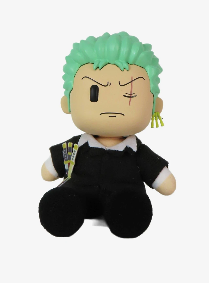 FigureKey One Piece Roronoa Zoro (Dressrosa Arc) Plush Figure 4.5" H