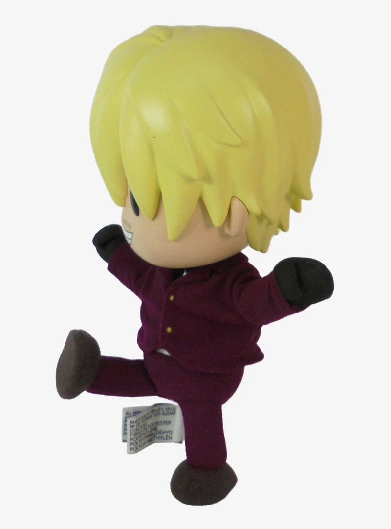 FigureKey One Piece Vinsmoke Sanji (Onigashima Arc) Plush Figure 8" H