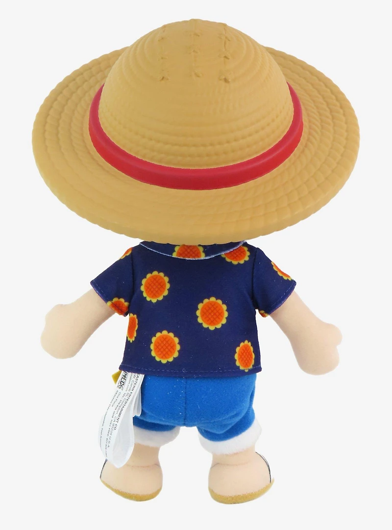 FigureKey One Piece Monkey D. Luffy (Dressrosa Arc) Plush Figure 8" H