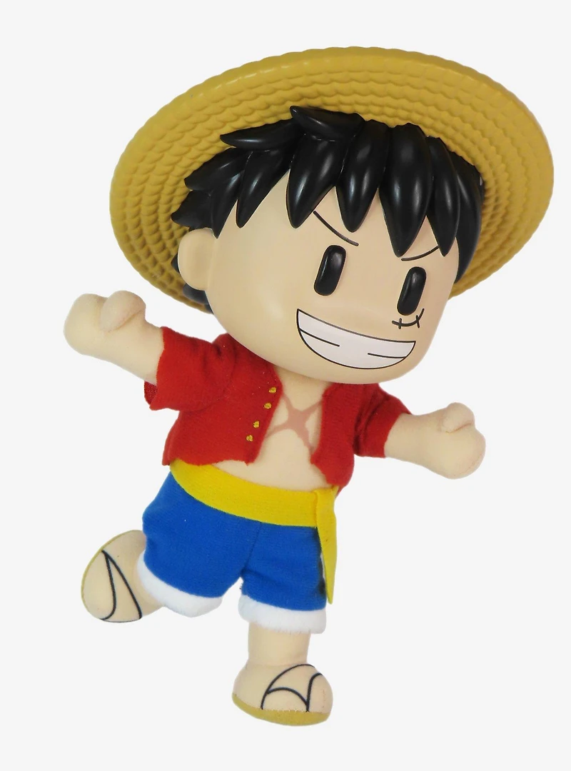 FigureKey One Piece Monkey D. Luffy (Return to Sabaody Arc) Plush Figure 8" H