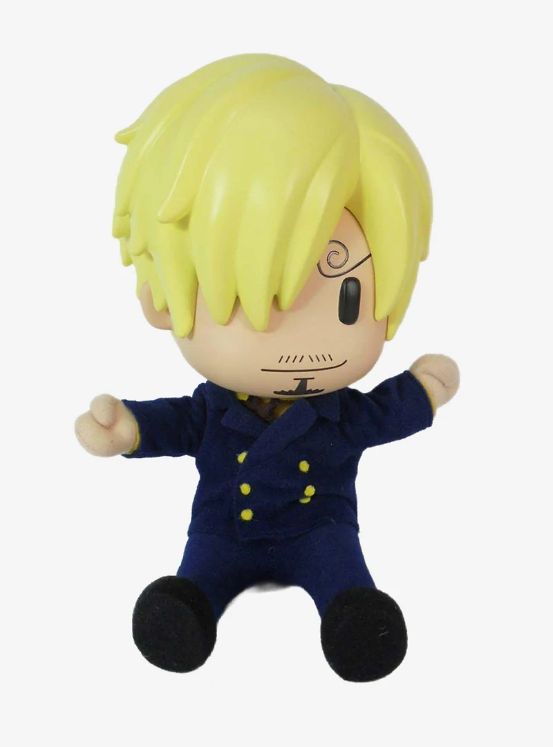 FigureKey One Piece Vinsmoke Sanji (Return to Sabaody Arc) Plush Figure 8" H