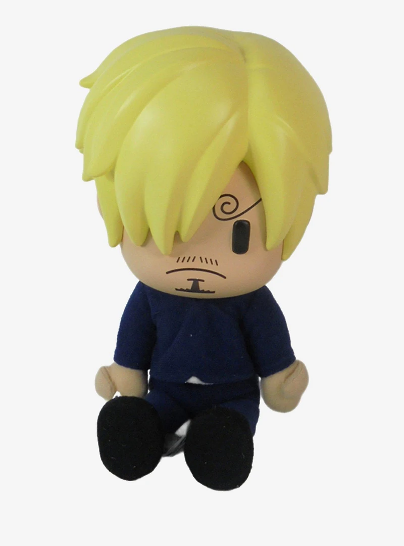 FigureKey One Piece Vinsmoke Sanji (Dressrosa Arc) Plush Figure 8" H