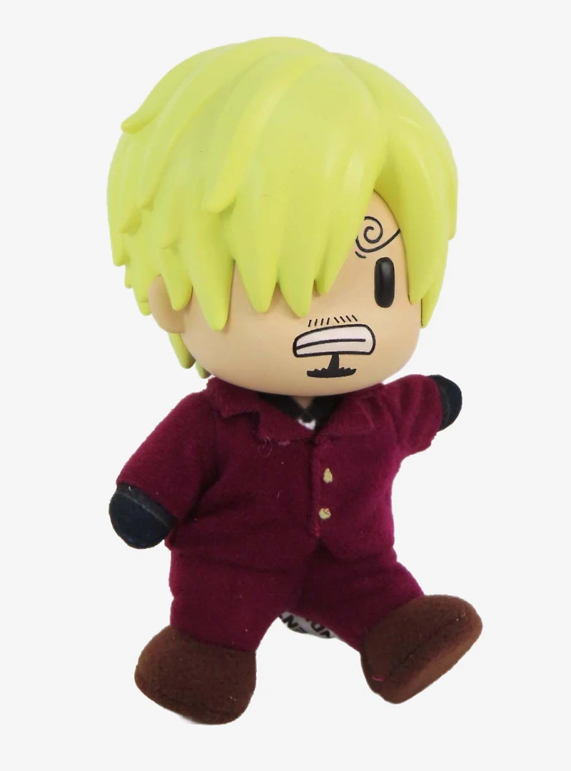 FigureKey One Piece Vinsmoke Sanji (Onigashima Arc) Plush Figure 4.5" H