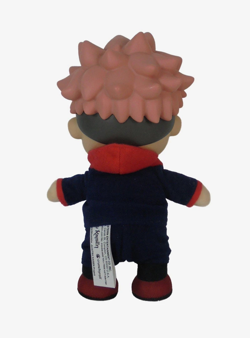 FigureKey Jujutsu Kaisen Yuji Itadori (Happy) Plush Figure 8" H