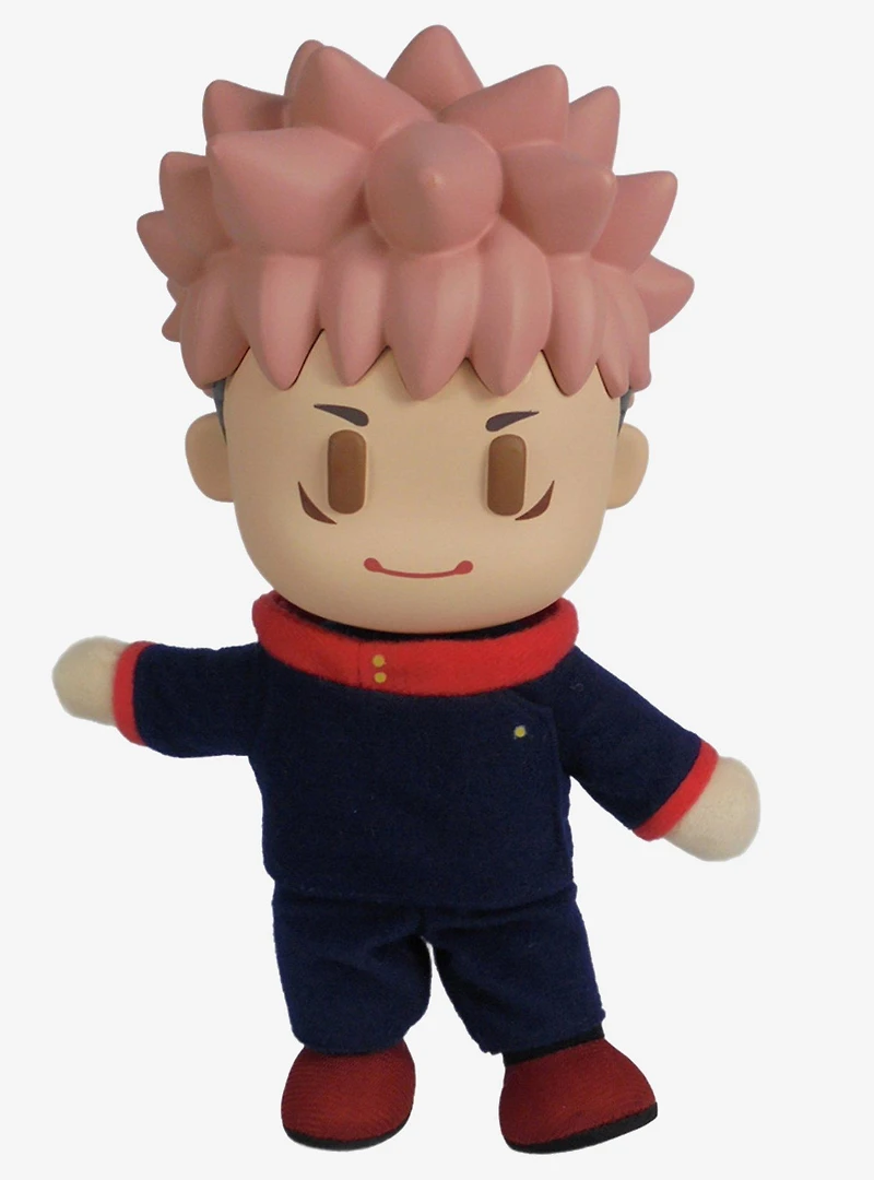 FigureKey Jujutsu Kaisen Yuji Itadori (Smile) Plush Figure 8" H