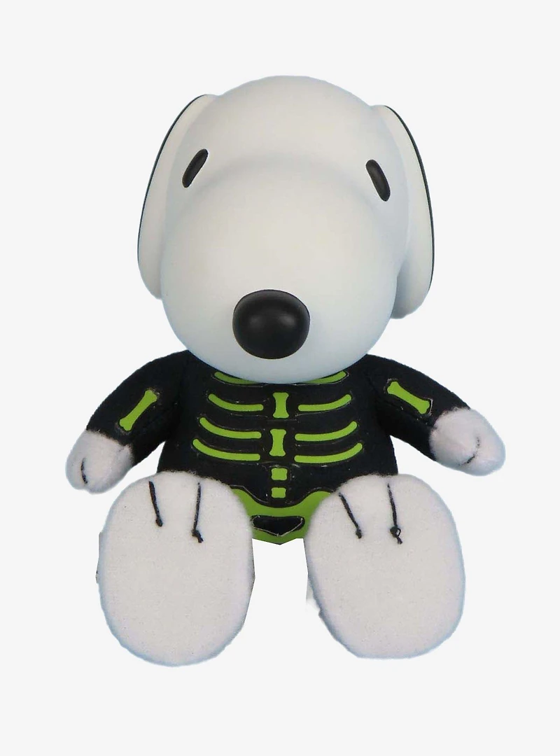 FigureKey Peanuts Snoopy (Skeleton Costume) Plush Figure 4.5" H