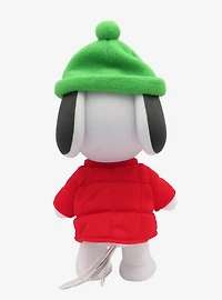 FigureKey Peanuts Snoopy (Puffy Jacket) Plush Figure 8" H