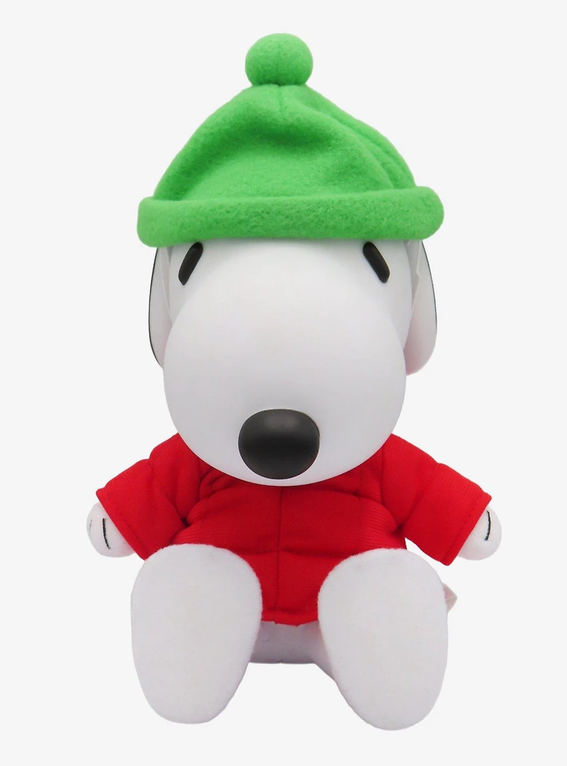 FigureKey Peanuts Snoopy (Puffy Jacket) Plush Figure 8" H