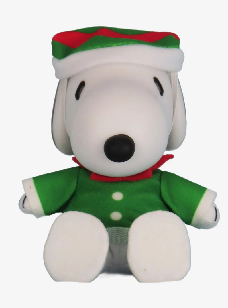 FigureKey Peanuts Snoopy (Holiday Elf Costume) Plush Figure 4.5" H