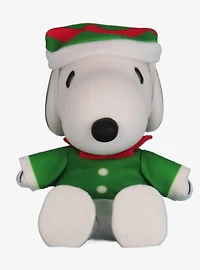 FigureKey Peanuts Snoopy (Holiday Elf Costume) Plush Figure 4.5" H
