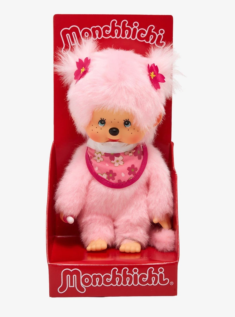 Monchhichi Sakura Girl 8 Inch Plush