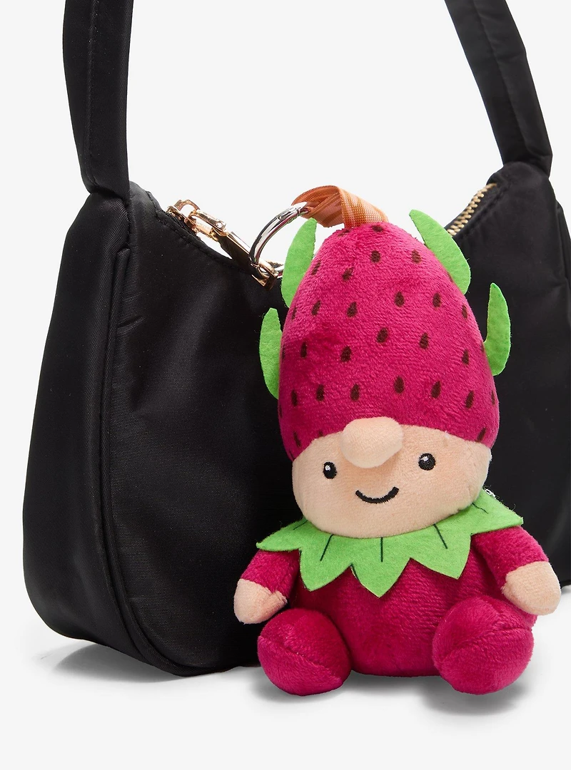 Gnibble Gnome Fruit Blind Box Plush Bag Charm