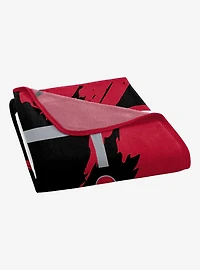 NCAA Dimensional Georgia Micro Raschel Throw Blanket