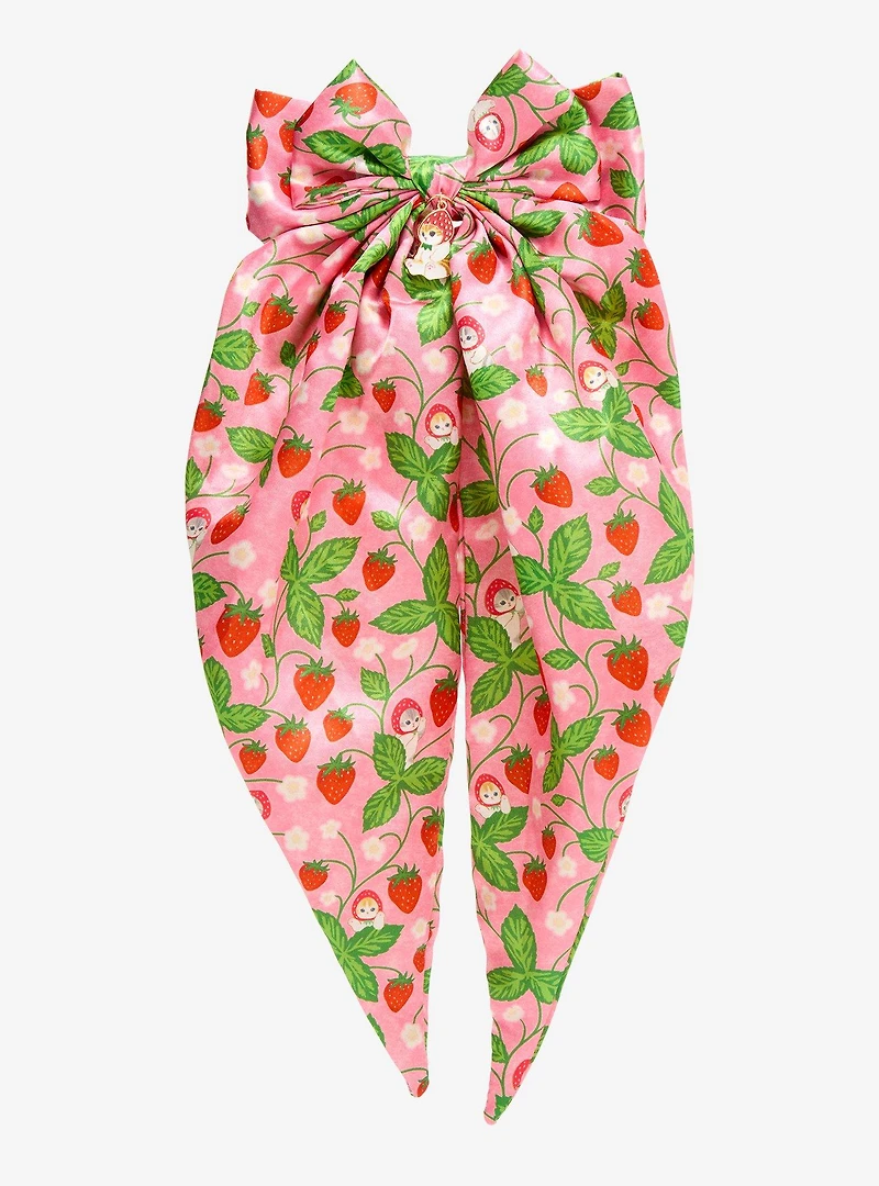 Mofusand Strawberry Cats Ribbon Hair Bow - BoxLunch Exclusive